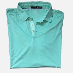 RLX Ralph Lauren Teal Green Golf Polo Shirt Men’s Size XXL